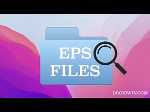 Fix Missing Icon Preview for EPS files in Mac