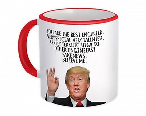 ENGINEER Funny Trump Mug Gift Best ENGINEER Birthday Christmas Jobs - Etsy