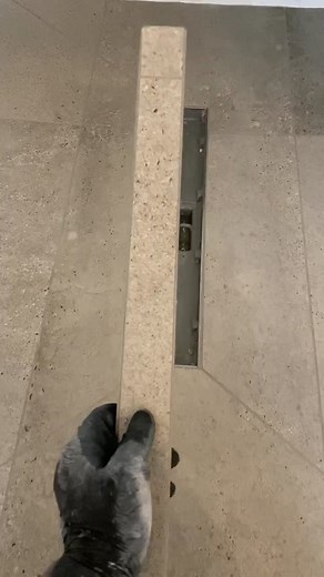 Wetroom Floor Complete - Satisfying Tile Cuts