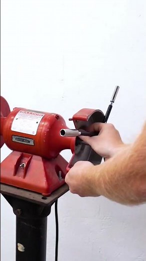 Turn your bench grinder into a buffer!