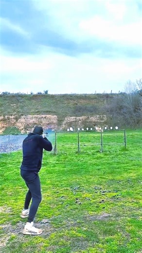 Dead-Accurate Aim 🎯 One Shot Only#targetshooting #perfectaim #marksman #shootingpractice