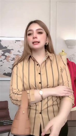 Kemeja Cetak Temperamen Gaya Baru untuk Wanita