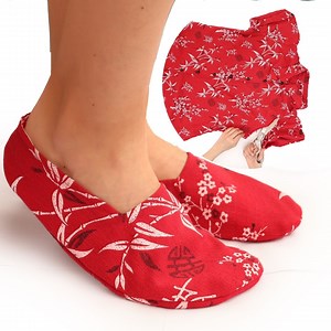 How to sew slippers in 15 minutes from leftover fabric or from old clothes! | Miarti - Wiederverwendung