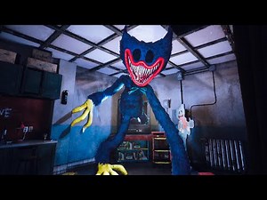 Huggy Wuggy Boss Fight + Ending - Poppy Playtime: Chapter 3