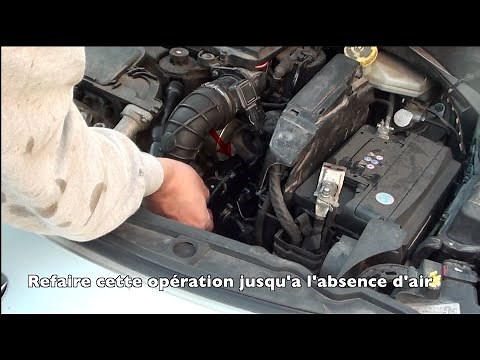 Cooling circuit drain method