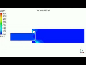 Non-Return Valve, CFD Simulation ANSYS Fluent Training