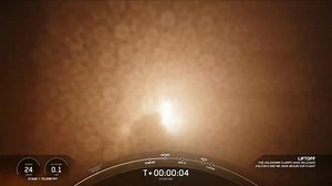 Engines full power and liftoff of Falcon 9! | SpaceX
