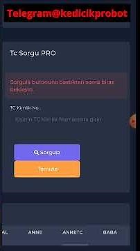 BEDAVA PANEL SORGU FREE#panel #sorgupanel #keşfet #beles #sorgulama telegram‪@Kedicikprobot‬
