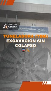 Una tuneladora (TBM) permite construir túneles con un nivel de control geométrico y seguridad difícil de lograr con métodos convencionales. En lugar de excavar por tramos, la TBM avanza de forma continua: corta, extrae el material y mantiene estable el terreno alrededor del frente, lo que ayuda a disminuir riesgos de derrumbe y a reducir asentamientos en superficie. 🌆📉 Además, el túnel va “naciendo” a medida que la máquina avanza: detrás de la cabeza se instala un revestimiento (frecuentemente