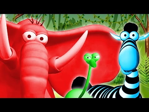 Gazoon | Colorful Animals In The Jungle | Jungle Book Stories | Funny Animal Cartoons For Kids