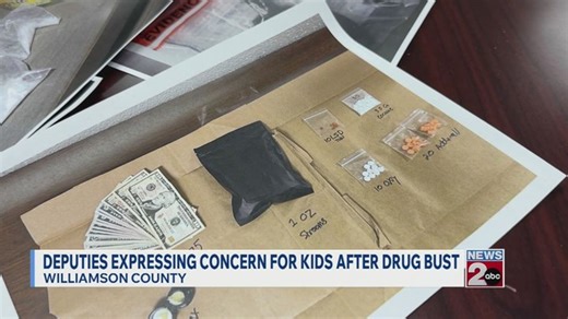 Williamson County, TN deputies express concern for kids after drug bust