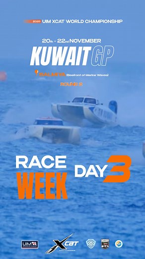 1.4K views · 37 reactions | Final day at the Kuwait GP  In this reel you’ll find a selection of the most intense and spectacular moments on the water from the whole day. ▶️ Watch the video and relive the atmosphere of the Kuwait GP.  Tell us in the comments: which scene stuck with you the most? #uimxcat #kuwaitgp #xcat #highlights #powerboatracing #kuwaitcıty | XCAT World Championship | Facebook