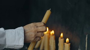 Lighting a candle - Free Stock Video Footage | Coverr