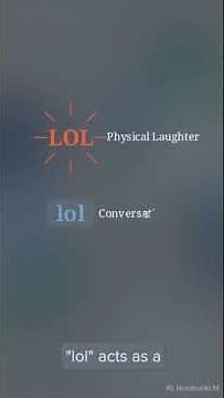 History of "LOL" 😂 Laughing out loud