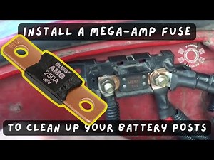 Installing a Mega-amp fuse block: The RIGHT way!