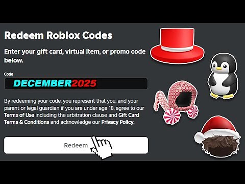 ALL NEW DECEMBER 2025 Roblox Promo Codes For FREE ROBLOX Items & FREE UGC LIMITEDS 2025 (UPDATED)