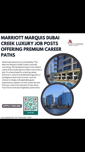 #MarriottCareers #HospitalityOpportunities #DubaiTalent #CareerGrowth #JoinOurTeam #onlinecommunity #CommunityEngagement #fblifestyle #personalgrowth #empowermenat #success | Vacancy Dubai | Facebook