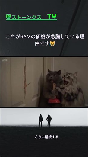 これがRAMの価格が急騰している理由です