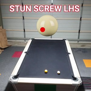 27K views · 451 reactions | Here is a great little exercise to practice your stun screw with side to land back where you originally started so you can repeat the same shot over again. The idea is to land just below the line I put up so you have perfect angle for you next shot to do it over again. It's not about power it's about cueing through the ball. Give it a try enjoy. | The Routine Instructor Certified Snooker & 8 Ball Coaching | Facebook