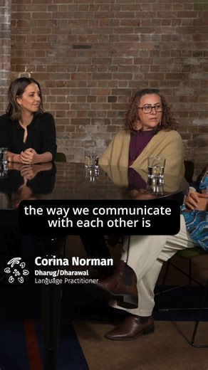 ‘The way we communicate with each other is fundamental, through our ceremonies, our songs, our dances.’ Corina Norman (Dharug/Dharawal) Watch the full Language Yarn on YouTube. https://www.youtube.com/@nswaboriginallanguagetrust | Aboriginal Languages Trust