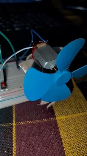 Motor control using button & Arduino UNO 😀😀👍 #arduino #arduinoproject #coding #viralshorts #viral
