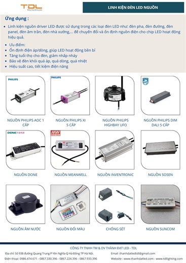 Driver LED Chống Nước Inventronics IP66: Báo Giá & Ưu Đãi | Thành Đạt Led - Thành Đạt Led