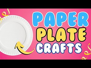GENIUS 😃 Paper Plate Crafts To Make With Your Kids