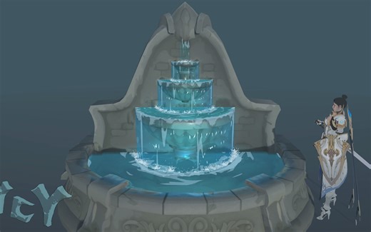 U3D场景特效-喷泉