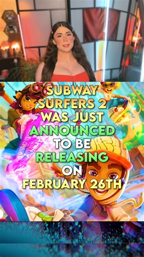 ZEFF Gaming on Instagram: "Subway Surfers 2 Was Just Announced To Be Releasing On February 26th as a Sequel in a New Trailer called Subway Surfers City | Official Cinematic Trailer on IOS and Android Mobile Gaming Devices @sybo_games #SubwaySurfers #MobileGaming #GamerGirl #SubwaySurfersCity #Gaming"