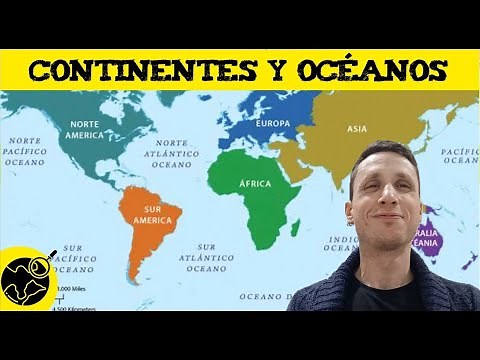 Continents and oceans 🌎