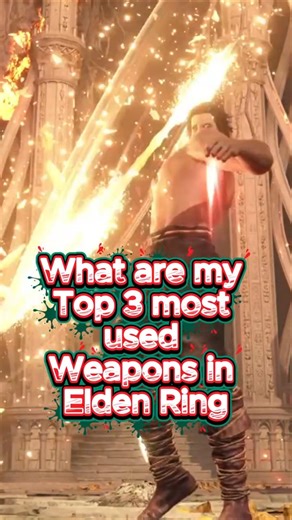 Top 3 Most Used Weapons In Elden Ring