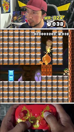 I've NEVER seen this before!! #supermariomaker2 #mariomaker2