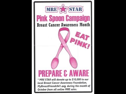 Pink Spoon Campaign by MRE Star. 2 Bean Chili Menu 6