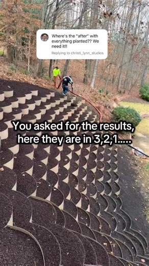 Dirt Locker and Harvest Locker by Hillgrow Inc. | The results are in, terracing for the win. 🙌 Want your sloped yard secure by Spring? Now’s the time to start planning your hillside glow... | Instagram