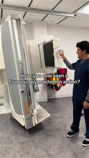 Fluoroscopy uses a continuous low-dose X-Ray beam to produce images of organs and bones in real time, on a television monitor or screen, like an X-Ray movie. 🎬 During this procedure, radiologists usually use contrast material (dye) to highlight the area being examined. To schedule your fluoroscopy exam with us, please visit our website or give us a call at (480) 455-1850! #Fluoro #RadTech #Fluoroscopy #Radiology #explore | Arizona Diagnostic Radiology