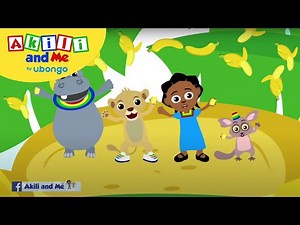 Episode 32: Finding Monkey's Bananas! | Episode of Akili and Me | Learning videos for toddlers