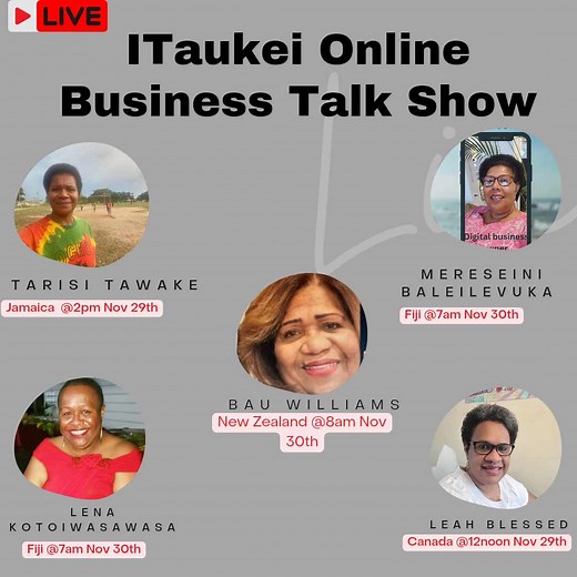 Itaukei Business Talk 8am NZT e na mataka ni kua🌺❤️ Ni qai sema mai | Bau & Dave Williams