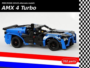 LEGO MOC-95568 42123 alternate - AMX 4 Turbo (Technic 2021)
