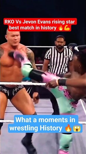 “RKO OUTTA NOWHERE on Jevon Evans! Randy Orton Goes Savage 🐍🔥” #wwe #shorts