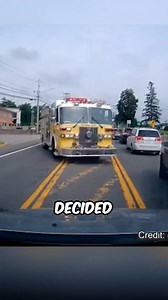 Reckless Driver Blocks The Way Of A Fire Truck! 😨 #dashcam #usa #dashcamera #dashcamvideos #dashcams #roadsafety #crash #driving #driver #drivers #cars #car #foryou #fyp | Dash Cam Footage