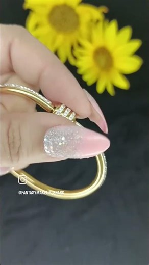Jewelry Obsessed 💎 Handcuff Bracelet Love #jewallery #shortsviral