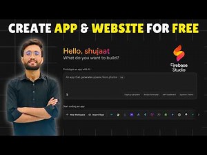 Create Apps Using AI for FREE in 2025 | Firebase Studio Tutorial No Coding!