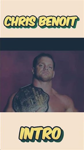 Chris Benoit intro #shorts #wwe #chrisbenoit #wwf
