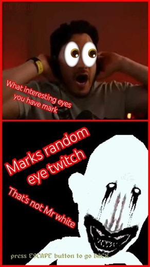 Marks random eye twitch | Markiplier Mr. White clip