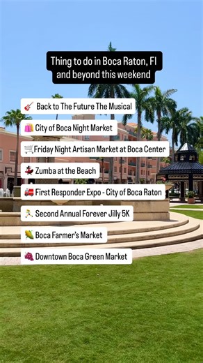Boca Raton, FL Realtor | Kurt Harfmann on Instagram: "Details for the weekend of February 6th👇 Back to The Future The Musical 📅 Date: Thursday, February 5th-15th Multiple Show Times 📍Location: Broward Center 201 SW Fifth Avenue Fort Lauderdale, FL Great Scott! Back to the Future, the beloved, cinematic classic is now a Broadway musical. City of Boca Night Market 📅 Date: Thursday, February 5th from 6-9 PM 📍Location: Sanborn Square Join us monthly for the City’s Night Market featuring a varie