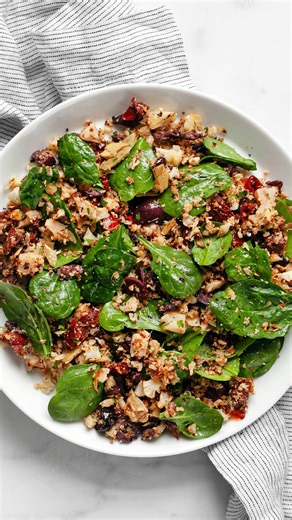 Paige Adams | Roasted Cauliflower Rice - Roasting is the best way to cook cauliflower florets, so it only makes sense to roast cauliflower rice. I toss... | Instagram