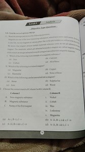 Level-3AnalysisObjective 1)pe QuestionsTick the correct ept... | Filo