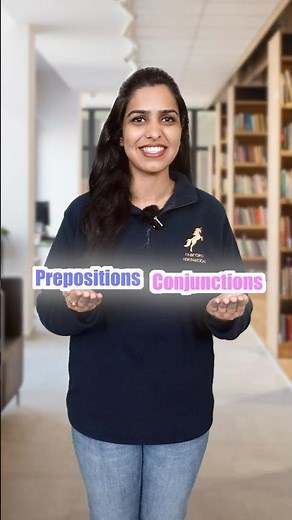 What is the difference between ‘Prepositions’ and ‘Conjunctions’ | English Grammar #shorts