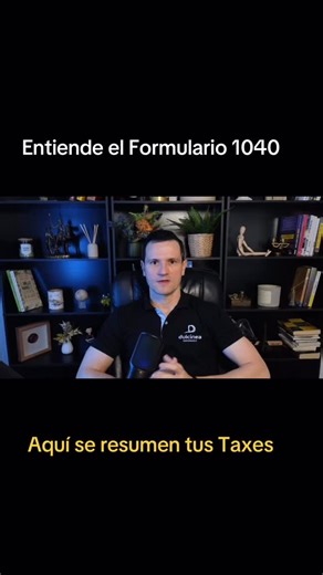 En la forma 1040, se resumen tus Taxes: todos tus ingresos, los créditos y las deducciones, si tienes que pagarle algo al IRS u obtener un reembolso. En este video te explicamos cómo funciona. Si necesitas ayuda en la preparación de tus impuestos, puedes escribirnos un WhatsApp al 786-477-0380 y en Dulcinea Insurance te asesoramos en español. #formulario1040 #taxesenespañol #impuestosenusa | Dulcinea Insurance Agency