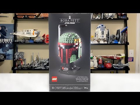 LEGO Star Wars 75277 Boba Fett Helmet Review! (2020)